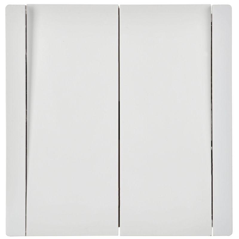  Выключатель перекрестный 2-кл. СП FORTE&PIANO 10А FP209 бел. IEK FP-V23-0-10-1-K01 фото в каталоге от BTSprom.by