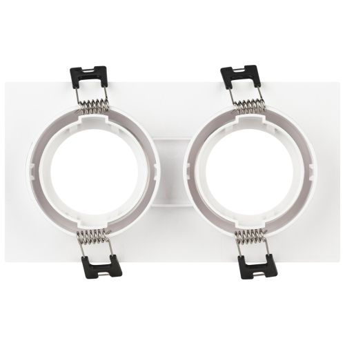  Светильник встраиваемый декоративный KL92-2 WH MR16/GU5.3 бел. пластик. Эра Б0054375 фото в каталоге от BTSprom.by