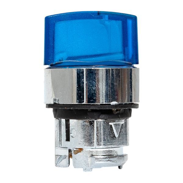  Механизм переключателя исполнительный XB4 IP65 на 2 положения возвратный без фиксации с подсветкой с короткой ручкой син. EKF XB4BD2L-B-65 фото в каталоге от BTSprom.by