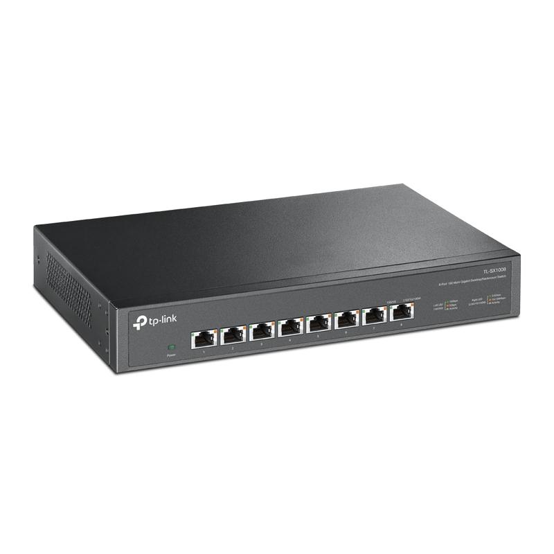 коммутатор tl-sx1008 8-портовый 10гбит/с настол./монтируемый в стойку tp-link 1841900 от BTSprom.by