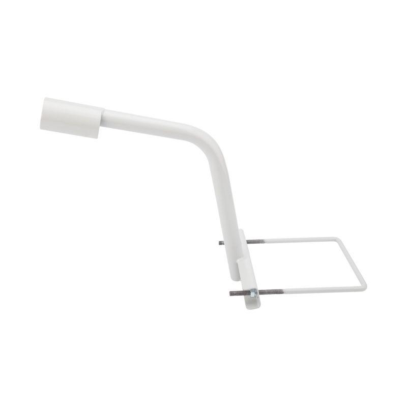  Кронштейн для консольного светильника приставного монтажа 1 хомутом сер. (сталь 2мм 625х460х280 d57) Rexant 607-415 фото в каталоге от BTSprom.by