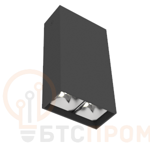 Светильник светодиодный DL-Box Reflect Multi 1х2 8Вт 3000К 80х40х150 накладной кососвет RAL9005 черн. муар диммер DALI VARTON V1-R0-90251-20D17-2000830 фото в каталоге от BTSprom.by  Светильник светодиодный DL-Box Reflect Multi 1х2 8Вт 3000К 80х40х150 накладной кососвет RAL9005 черн. муар диммер DALI VARTON V1-R0-90251-20D17-2000830 фото в каталоге от BTSprom.by