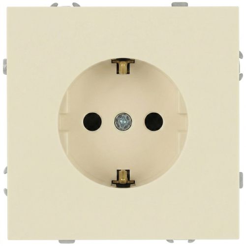 розетка 1-м с заземл. со шторками сп 16а ip20 250в galaxy слон. кость эра б0070641 от BTSprom.by