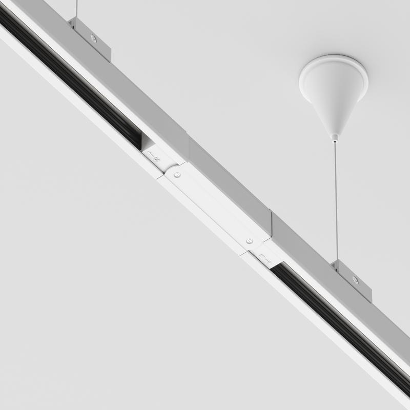  Коннектор прямой Trinity бел. Voltega TRA-VGL005C-31W фото в каталоге от BTSprom.by