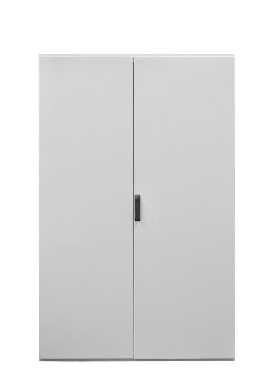 дверь шкафа dekraftuno 1400х1200мм ip54 ral7035 двустворчат. dekraft 32636dek от BTSprom.by