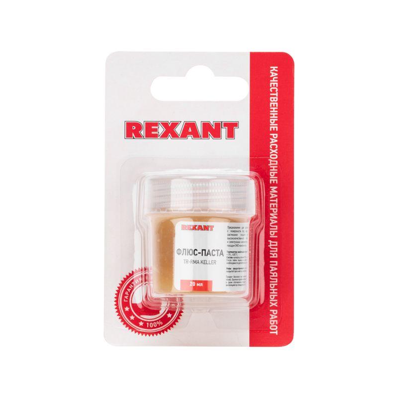 флюс для пайки паста tr-rma keller 20 мл банка блистер rexant 09-3691-1 от BTSprom.by