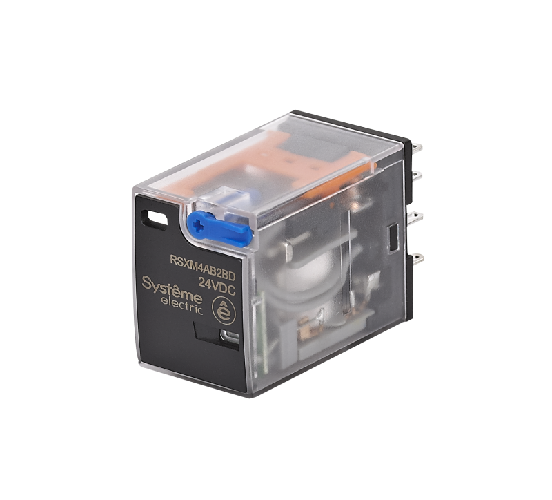 реле 6а 4перекл. 24в dc тест кнопка led se rsxm4ab2bd от BTSprom.by