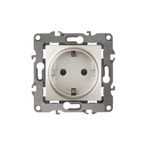 розетка 1-м сп эра12 12-2001-15 16а ip20 16ax 250в 2p+e schuko без монтаж. лапок механизм перламутр. эра б0019310 от BTSprom.by