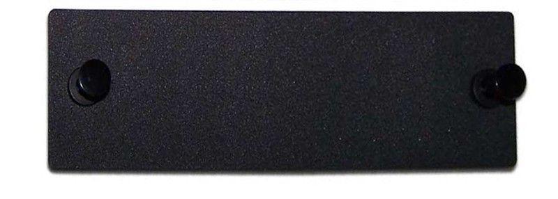панель лицевая fo-fr-w140h42-bk (модуль) заглушка черн. hyperline 250388 от BTSprom.by