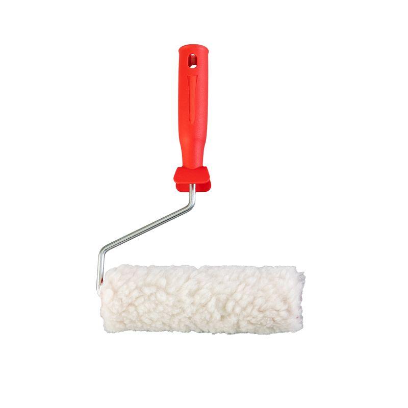  Валик "Натуральный мех" бесшовный ворс 12мм шир. ролика 180мм d42мм бюгель 6мм Rexant 89-0035 фото в каталоге от BTSprom.by