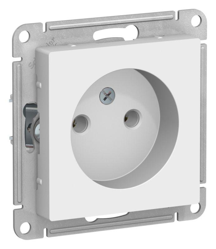 розетка atlasdesign 16а без заземл. без шторок механизм лотос se atn001341 от BTSprom.by
