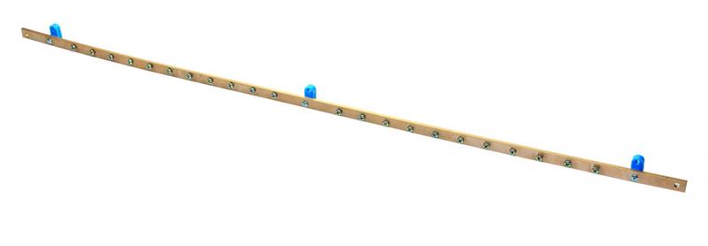 шина заземления 1000мм 22 точки 5х15мм eurolan 60a-14-12gr от BTSprom.by