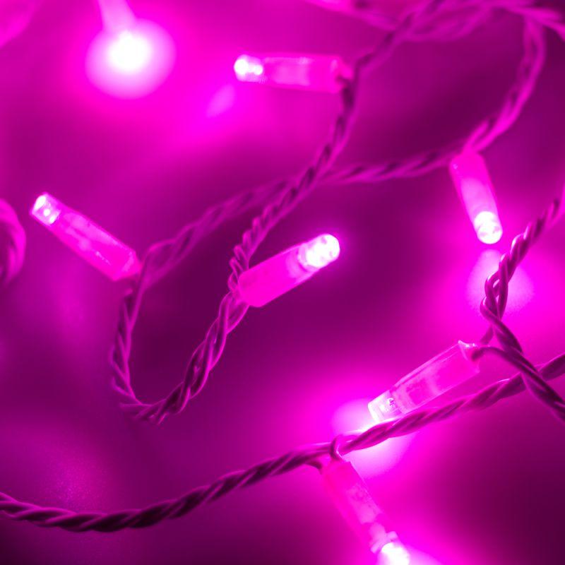 гирлянда светодиодная ard-string-classic-10000-white-100led-flash pink230в 7вт ip65 ardecoled 025822 от BTSprom.by