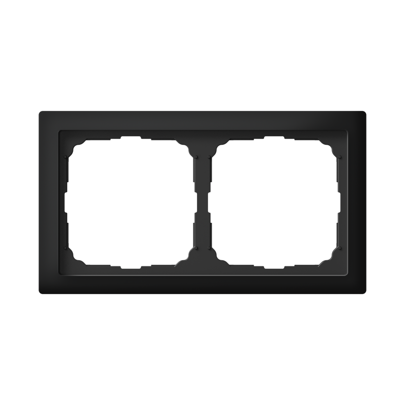 рамка 2-м artgallery pure матов. органич. стекло черн. se gal331002 от BTSprom.by