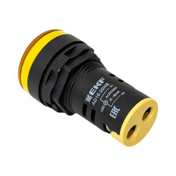  Матрица светодиодная AD16-22HS желт. 24В DC EKF ledm-ad16-o-24 фото в каталоге от BTSprom.by