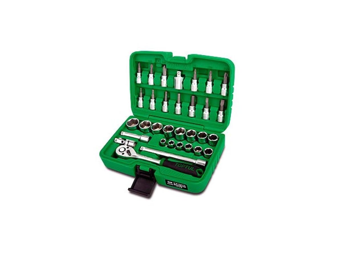набор головок и бит 39предм. 3/8" 12гр. toptul gcai3902 от BTSprom.by