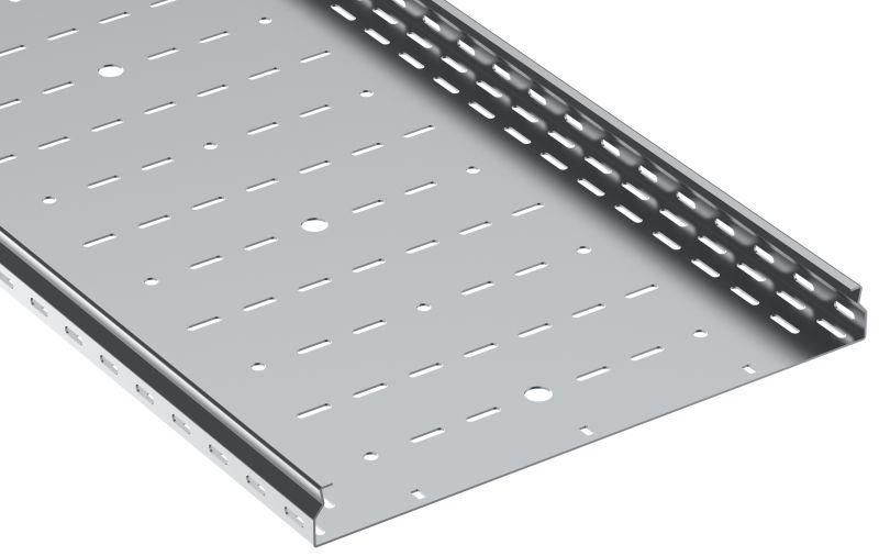 Лоток листовой перфорир. 50х500 L2500 сталь 1.5мм ESCA 7 IEK CLP10-050-500-150-D25 от BTSprom.by