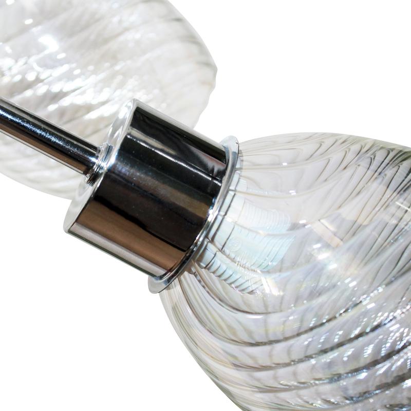  Светильник 11267-3/8 (Плафон 8826) НПБ 01-8х40-110 Е14 ИУ хром Элетех 1005404853 фото в каталоге от BTSprom.by