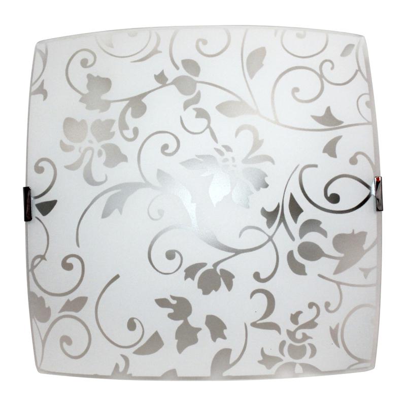 светильник нпб 09-60-003 м83 "эрика" 300х300 матов. бел./клипсы штамп метал. (инд. упак.) элетех 1005205730 от BTSprom.by