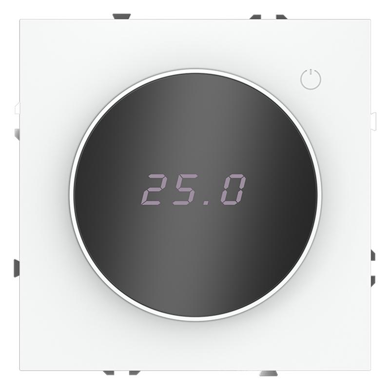 терморегулятор электронный s70 с индикацией и датчиком для теплого пола механизм бел. матов. voltum vls070102 от BTSprom.by