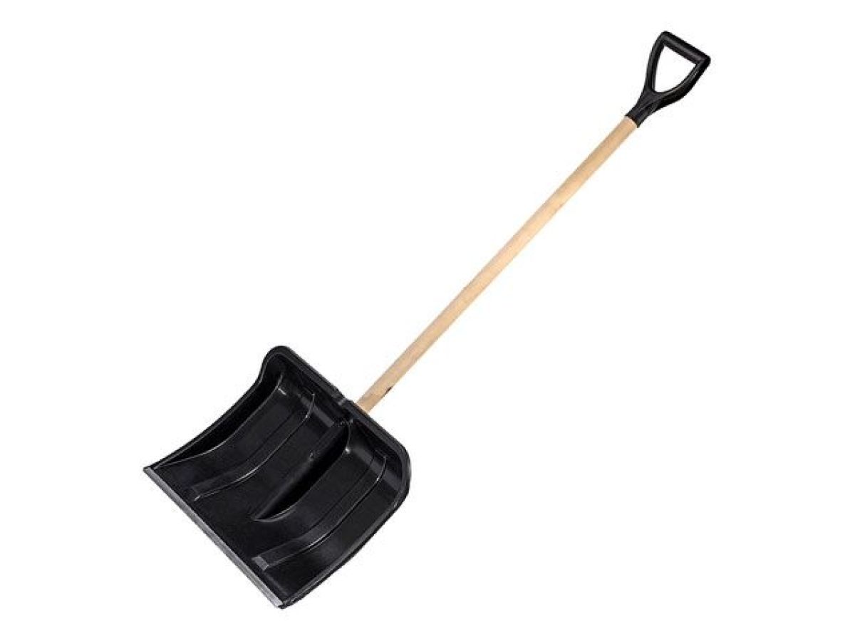  Лопата снеговая пластм. 500х375мм с дер.черенком STARTUL MASTER (ST9056-6) (черенок 1й сорт) ST9056-6 фото в каталоге от BTSprom.by
