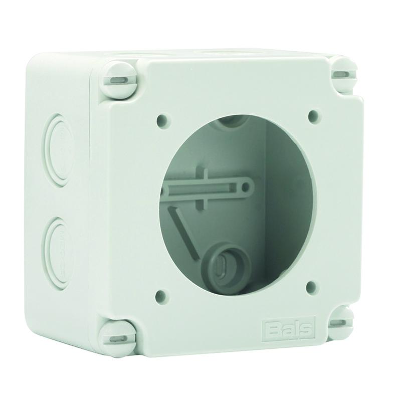 коробка 102х102мм ip67 под розетку 75х75мм bals 18049 от BTSprom.by