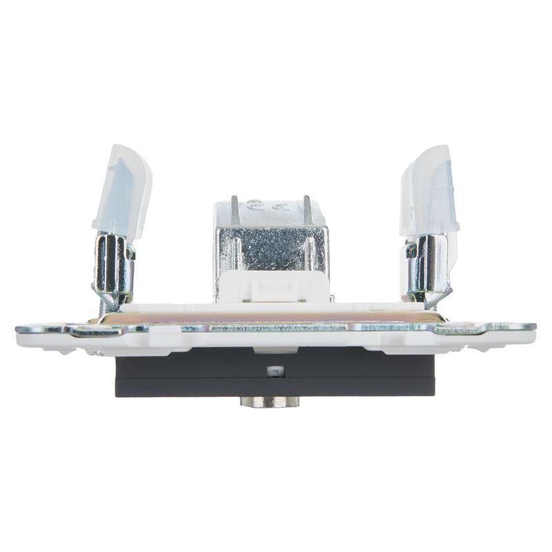  Розетка TV оконечная SKANDY SK-A12G графит IEK SK-A10-O-K53 фото в каталоге от BTSprom.by