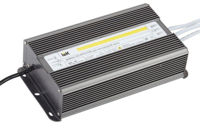 драйвер led ипсн-pro 5050 200вт 12в блок-шнуры ip67 iek lsp1-200-12-67-33-pro от BTSprom.by