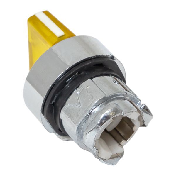  Механизм переключателя исполнительный ХB4 желт. на 2 положения возвратный без фиксации с подсветкой с короткой ручкой PROxima EKF XB4BD2L-Y фото в каталоге от BTSprom.by