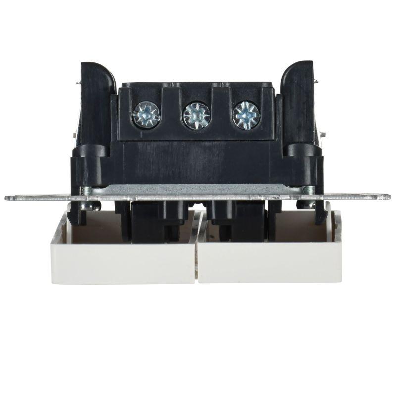  Выключатель 2-кл. BRITE 10А ВС10-2-9-БрБ для отелей с индик. механизм бел. IEK BR-V20-2-10-K01 фото в каталоге от BTSprom.by