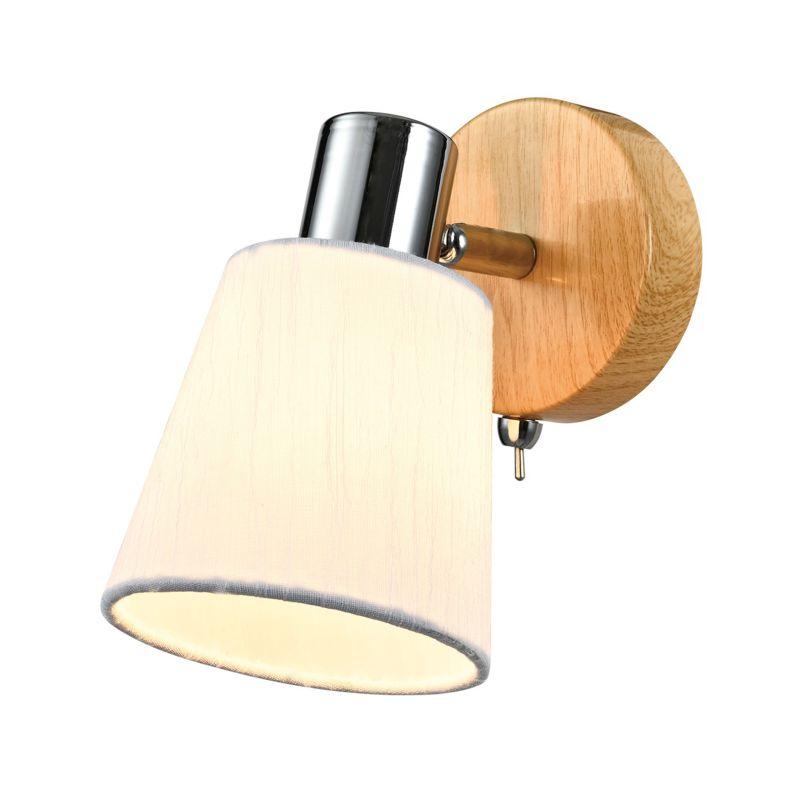 светильник настенно-потолочный спот lachrimae 7063-701 1хe14 40вт поворотный модерн с выключателем rivoli б0055005 от BTSprom.by