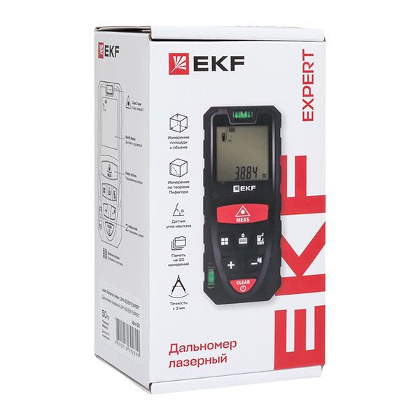  Дальномер лазерный LDM-50 50м Expert EKF ldm-50 фото в каталоге от BTSprom.by