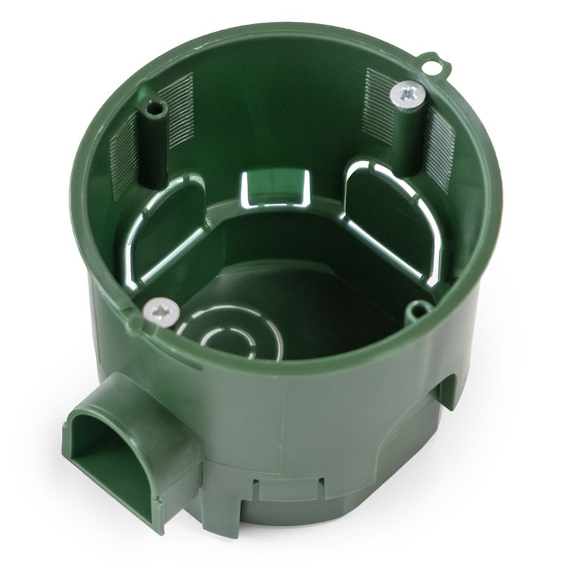 коробка установочная 68х60 углубленная безгалогенная (hf) с саморезами промрукав 80-0550см от BTSprom.by