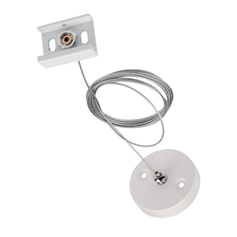  Подвес для шинопровода трехфазного 3P PTR S-2м WH Pro+ бел. JazzWay 5063945 фото в каталоге от BTSprom.by