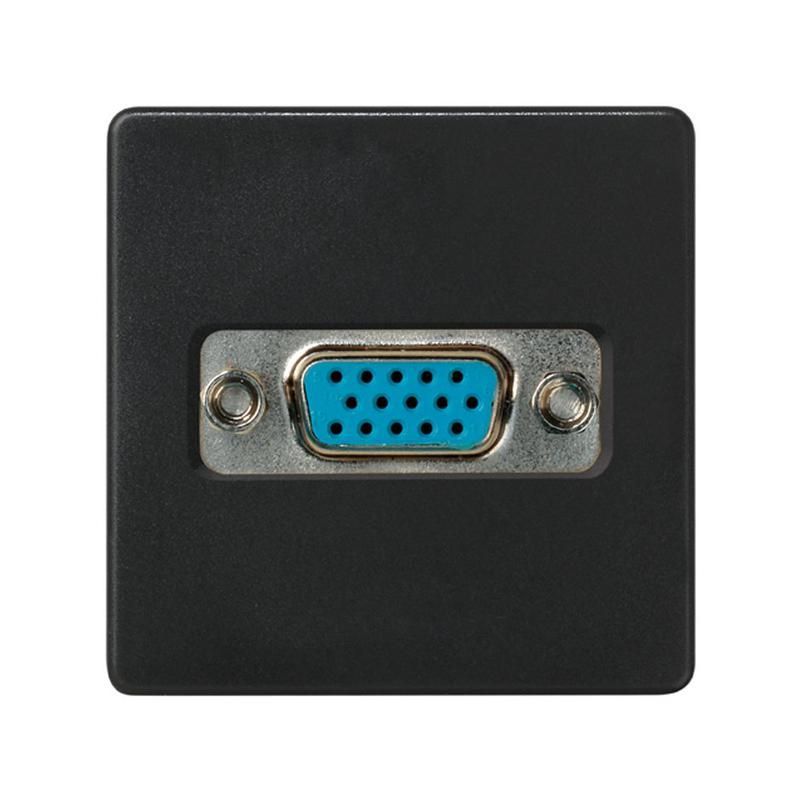 розетка vga сп simon 27 ip20 винты широкий модуль механизм графит simon 2700091-038 от BTSprom.by