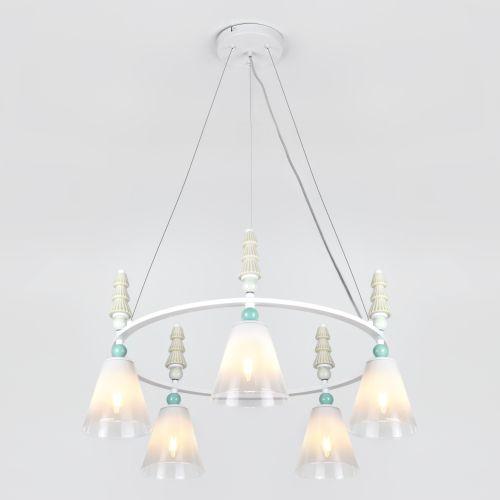  Люстра Cataleya 4146-305 60Вт 5хE27 дизайн Rivoli Б0066494 фото в каталоге от BTSprom.by