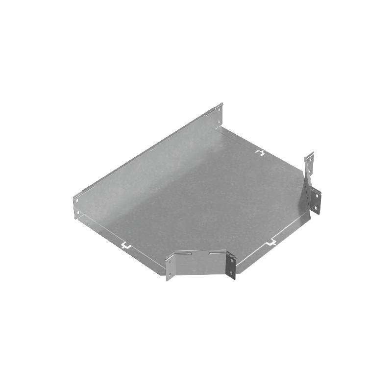 Отвод для лотка Т-образ. 400х100 сталь 1мм "ПЛЮС" TDplus100-400 HD КМ PL1503 от BTSprom.by