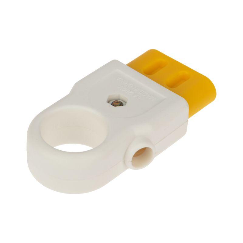  Розетка разборная 6А без заземл. плоская бел. Rexant 11-8526 фото в каталоге от BTSprom.by