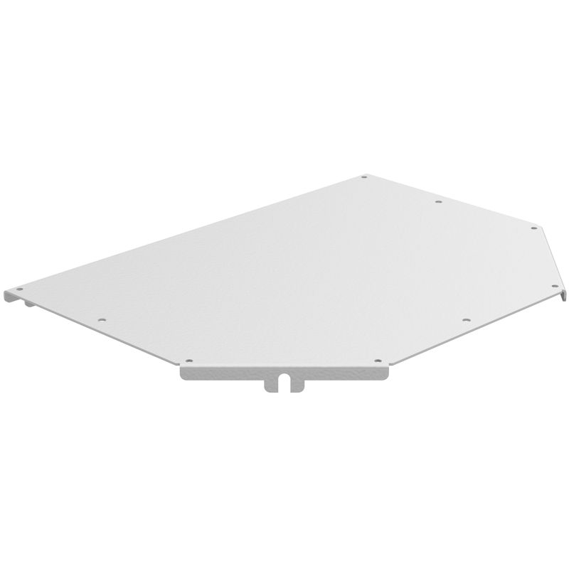 Крышка разветвителя Т-образ. осн.150 2мм RAL 9016 ESCA 7 IEK ES7-RTD-150-20-RGA от BTSprom.by