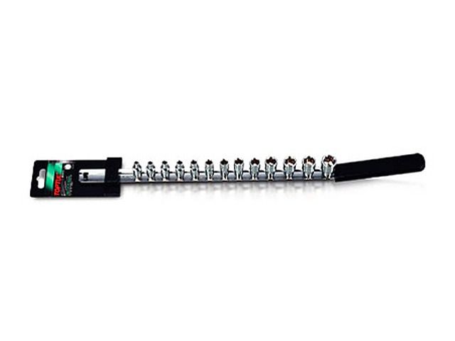 набор головок 1/4" 4-14мм 6гр. 13шт на подвесе toptul gaaq1308 от BTSprom.by
