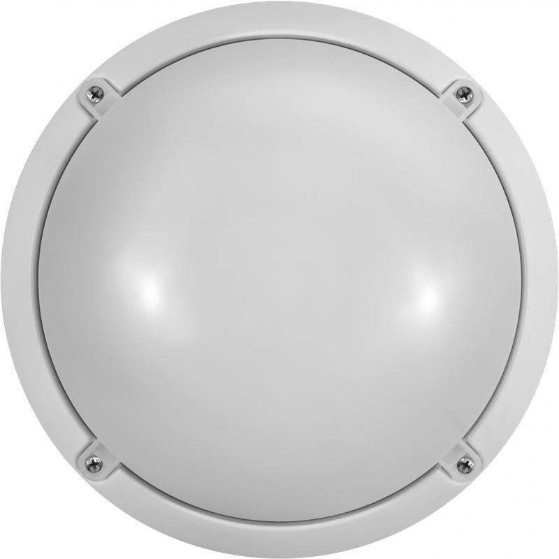 светильник светодиодный 90 067 obl-r1-7-4k-wh-ip65-led-snrv1 с акустическим датчиком онлайт 90067 от BTSprom.by