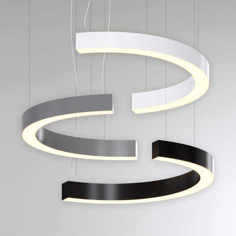 светильник светодиодный rve-lbx-arco-700-n 26вт 4000к 700х350х100мм накладной шир. рассеив.=80мм бел. rvelektro rve00001326 от BTSprom.by