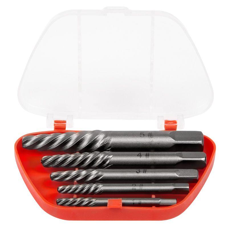  Набор экстракторов для шурупов № 1 Kranz KR-12-6701 фото в каталоге от BTSprom.by