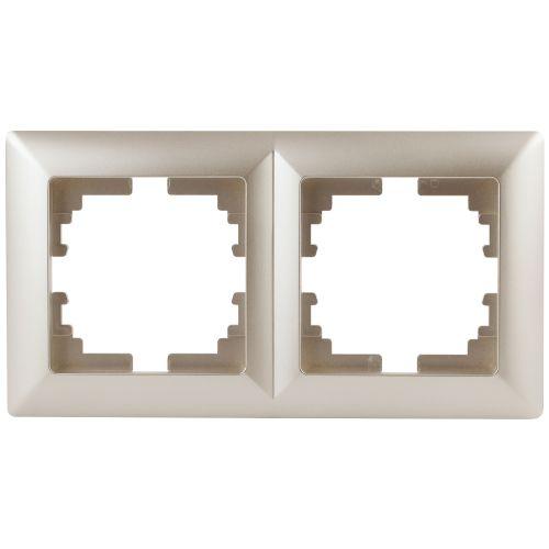 рамка 2-м сп solo шампань 4-502-04 intro б0043413 от BTSprom.by