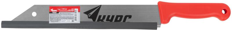  Нож для резки теплоизоляционных плит лезвие 340х50мм высокоуглеродистая сталь пластик. ручка КУРС 10639 фото в каталоге от BTSprom.by