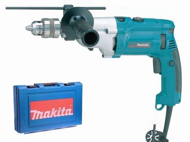 дрель ударная makita hp 2070 в чем. (1010 вт, патрон звп, 2 скор.) от BTSprom.by