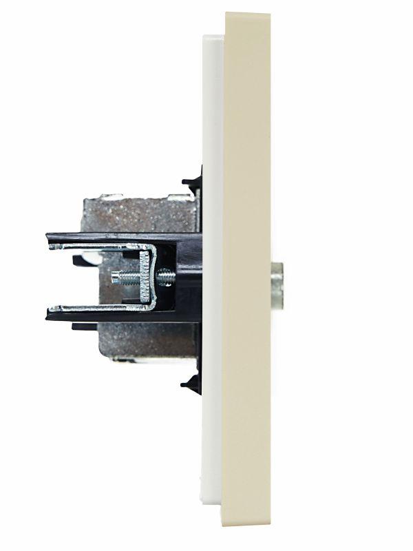  Розетка TV проходная FORTE&PIANO FP429 ваниль IEK FP-A10-P-K10 фото в каталоге от BTSprom.by