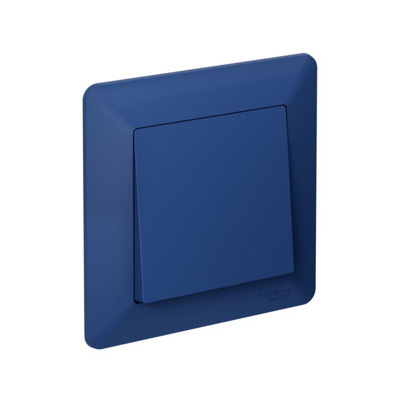  Рамка 1-м AtlasDesign Air аквамарин/дым. черн. SE ATN221101 фото в каталоге от BTSprom.by