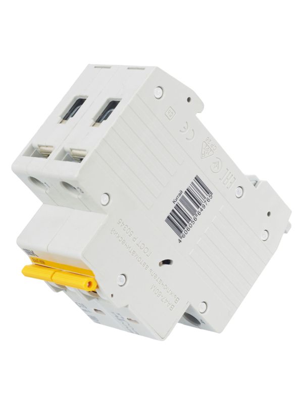  Выключатель автоматический модульный 2п C 16А 6кА ВА47-60M KARAT IEK MVA31-2-016-C фото в каталоге от BTSprom.by