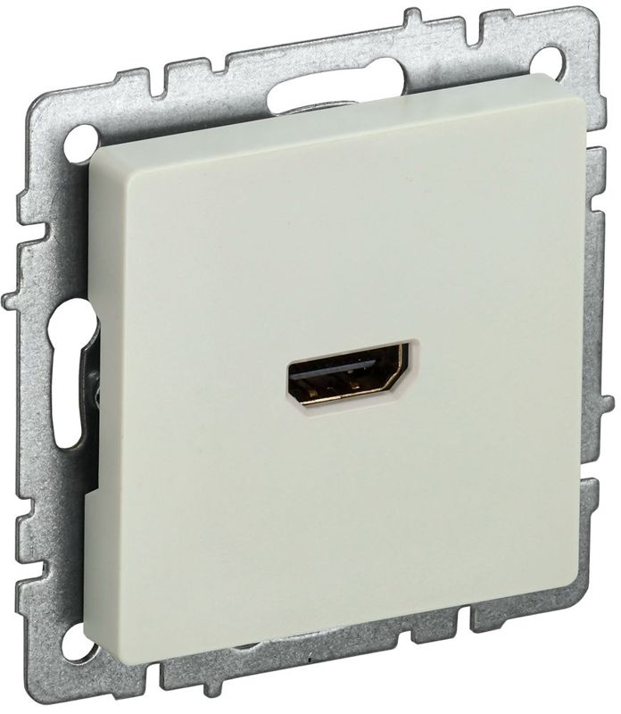 розетка сп brite hdmi рhdmi-0-бркр механизм беж. iek br-h10-k10 от BTSprom.by